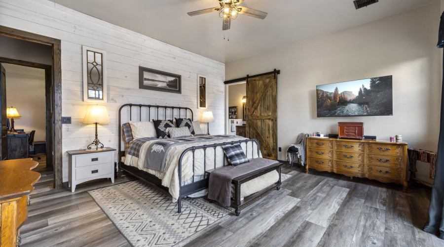 Main Level Master Bedroom