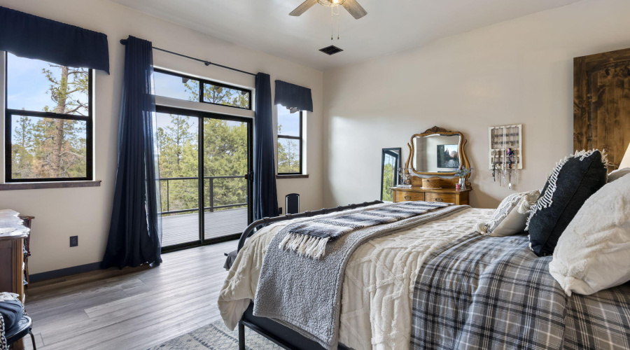 Main Level Master Bedroom