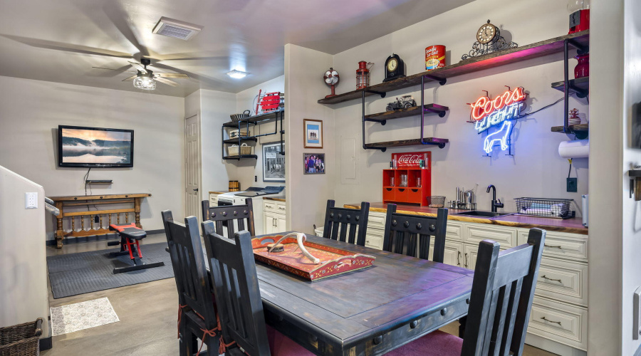 Basement Dining