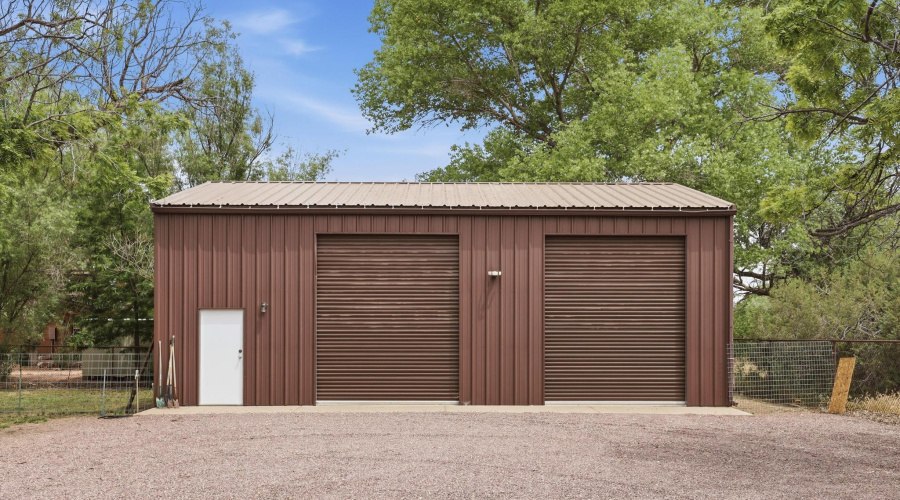 RV Garage with 12'+- Roll-up Doors
