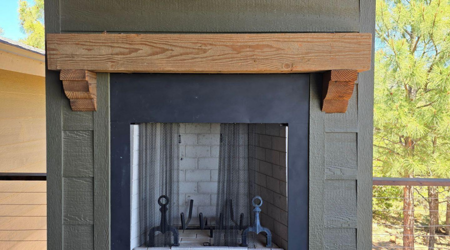 Exterior Fireplace