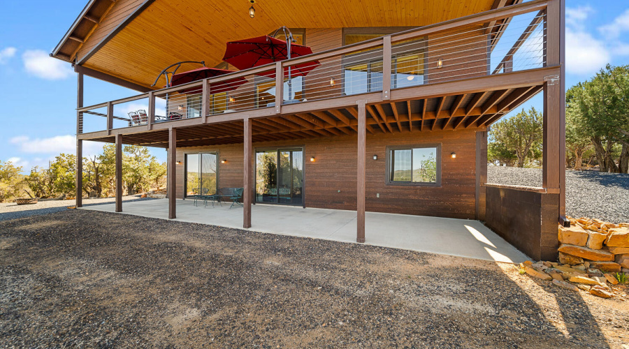 Ground View from Lower Patio