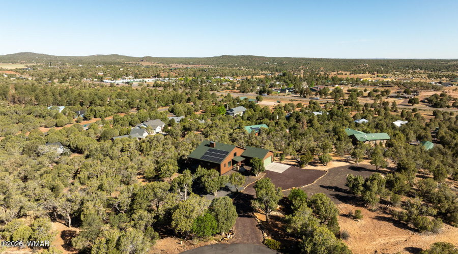 Front Ariel View