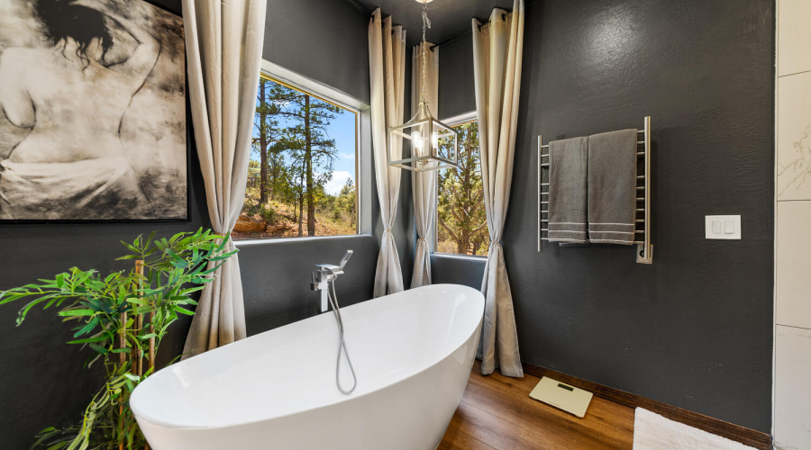 Primary Bathroom Soaking Tub