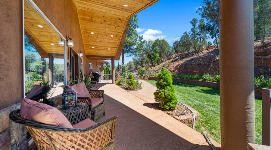 Front Patio Level Entry