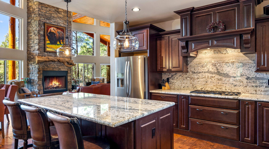 Kitchen to Great room
