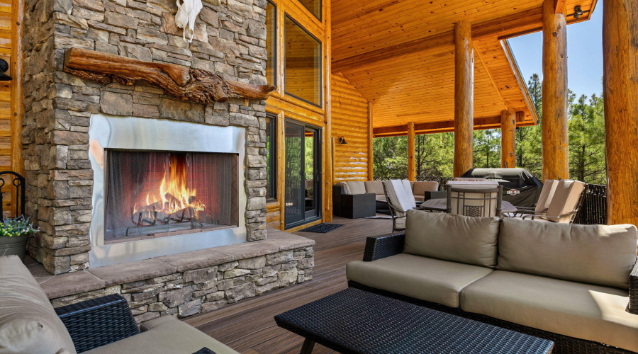 Deck Fireplace