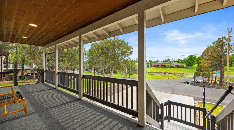 Overlooking Bison Golf Course