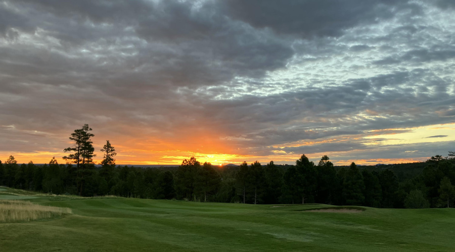 Back Deck Sunset View