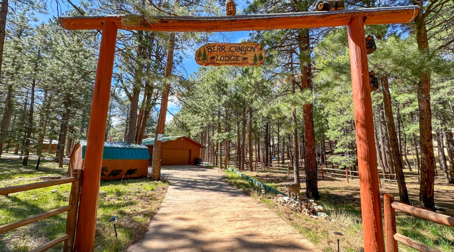 Driveway entry