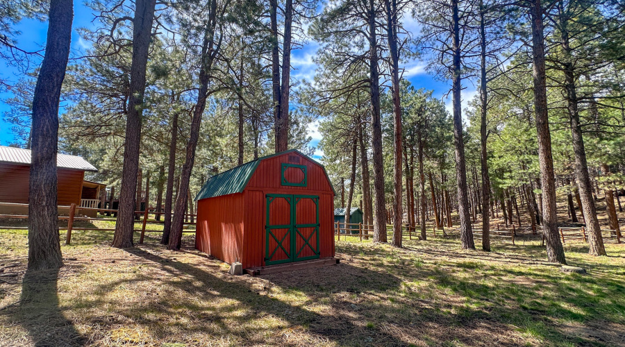 one of the sheds