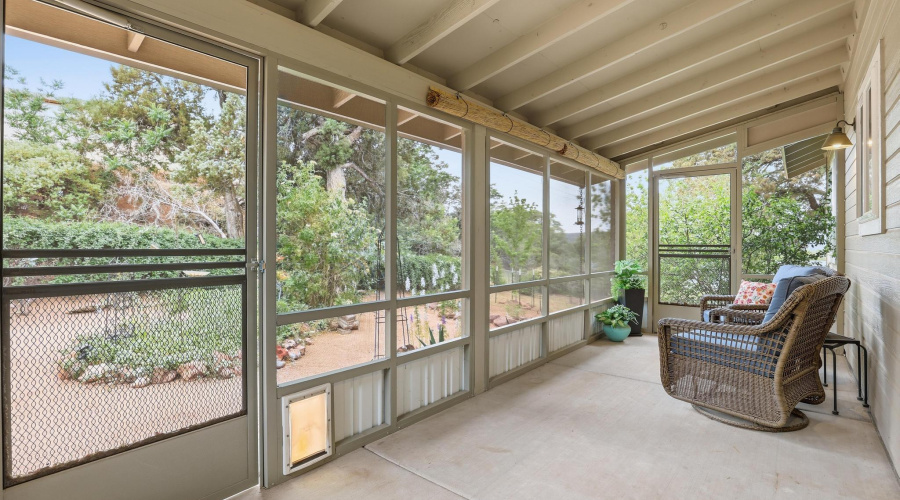 Screened Back Porch