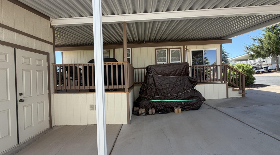 Lot 24 Carport & golf Cart