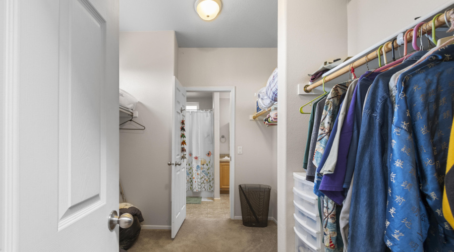Walk Through Closet
