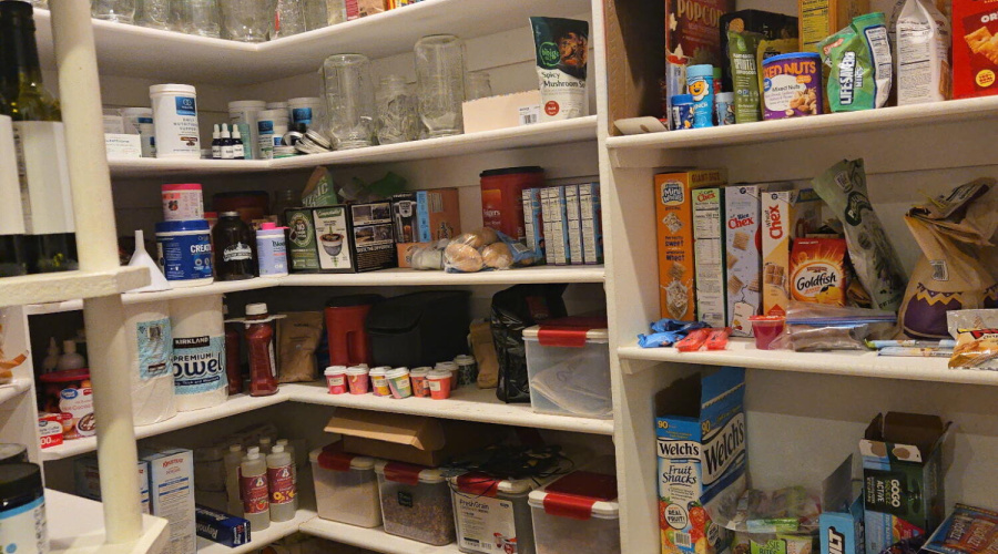 1 of 2 pantries