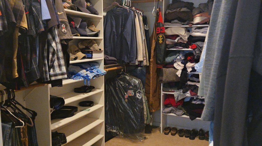Master closet
