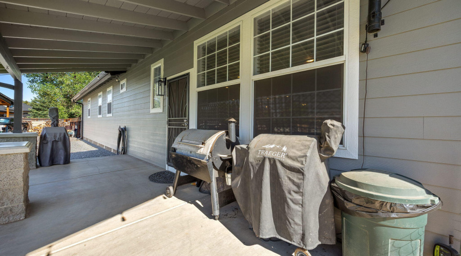 Back patio