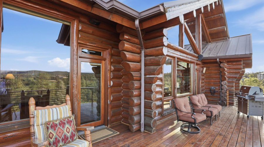 Deck and BBQ