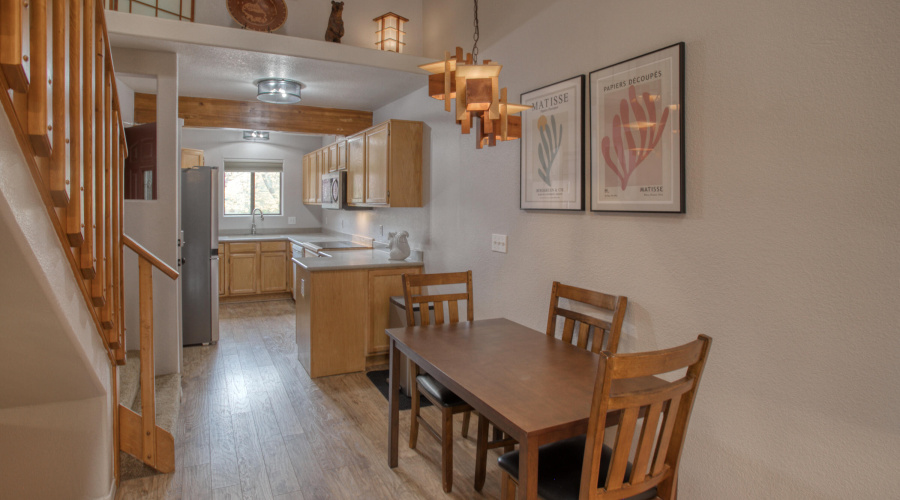 Dining in Family Room