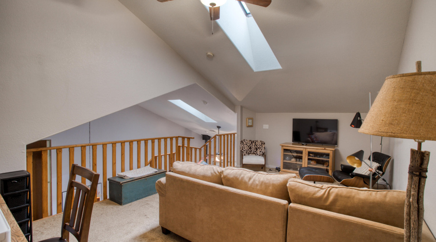 Loft with skylight
