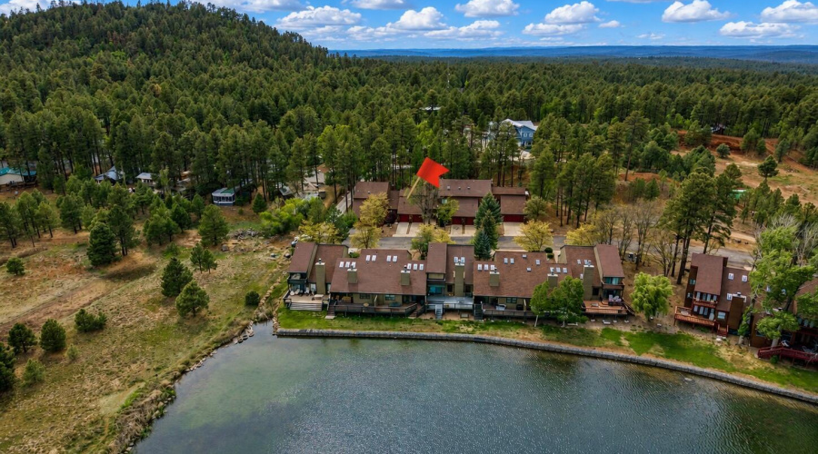 Aerial Lake West View