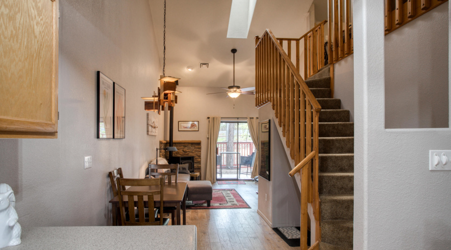 Stairway to loft