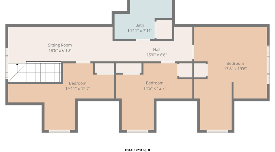 Upper level