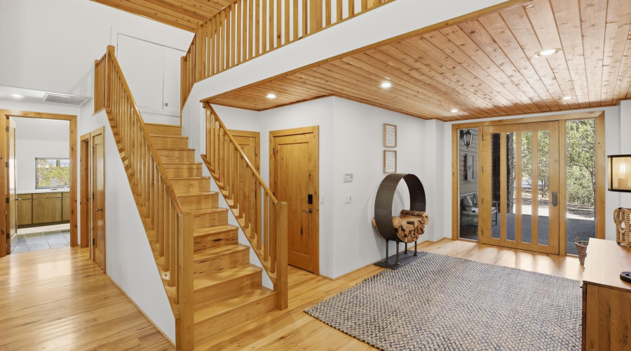 Stairs to loft