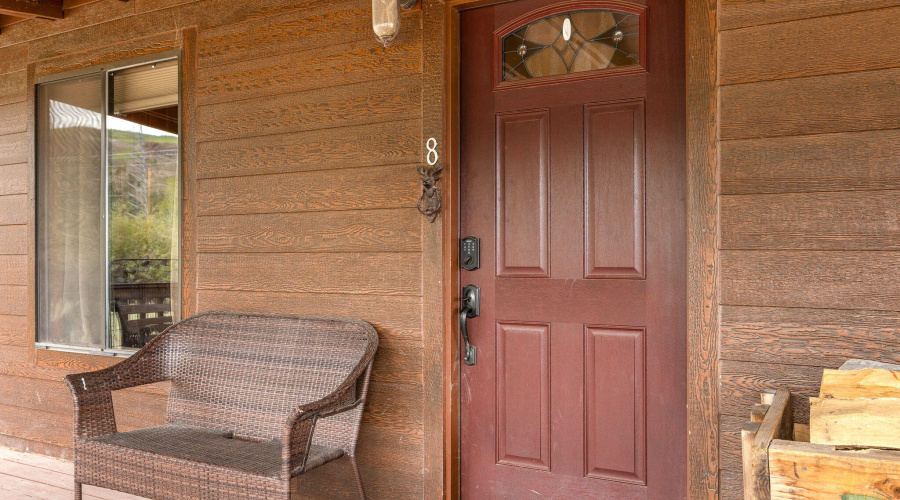 BIG CABIN ENTRY