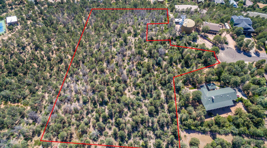 Upper Parcel as viewed from the East