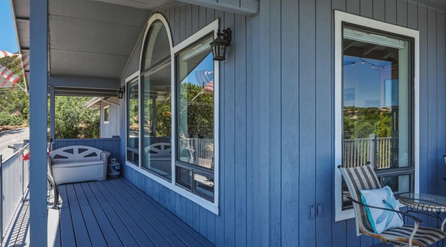 wrap around deck