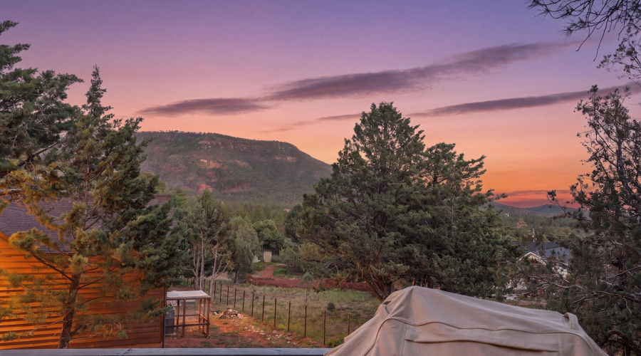 Mountain View from Deck
