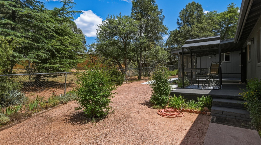 Rear Landscaping