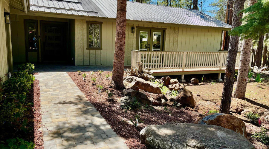 New paver walkways