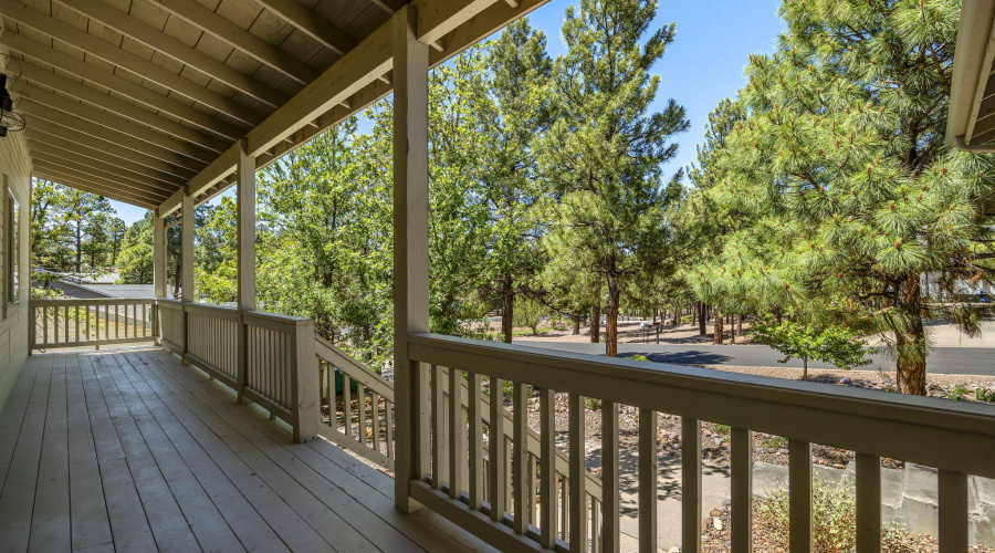 Front deck
