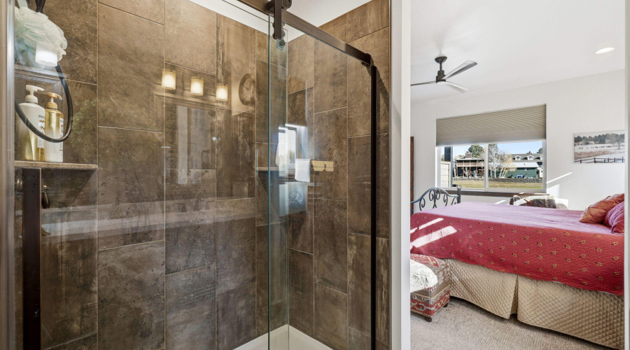 Walk-in Shower in Primary En Suite
