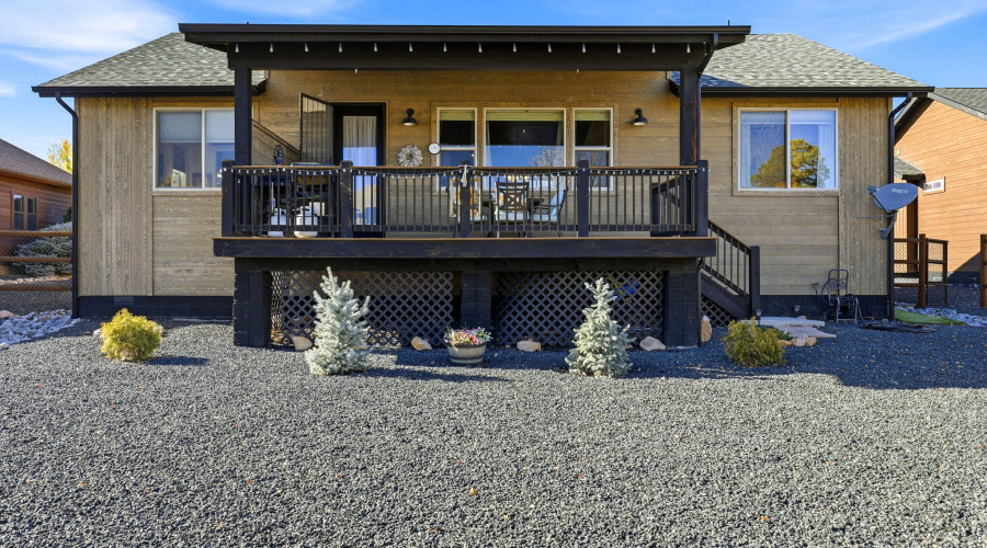 Rear View of Home