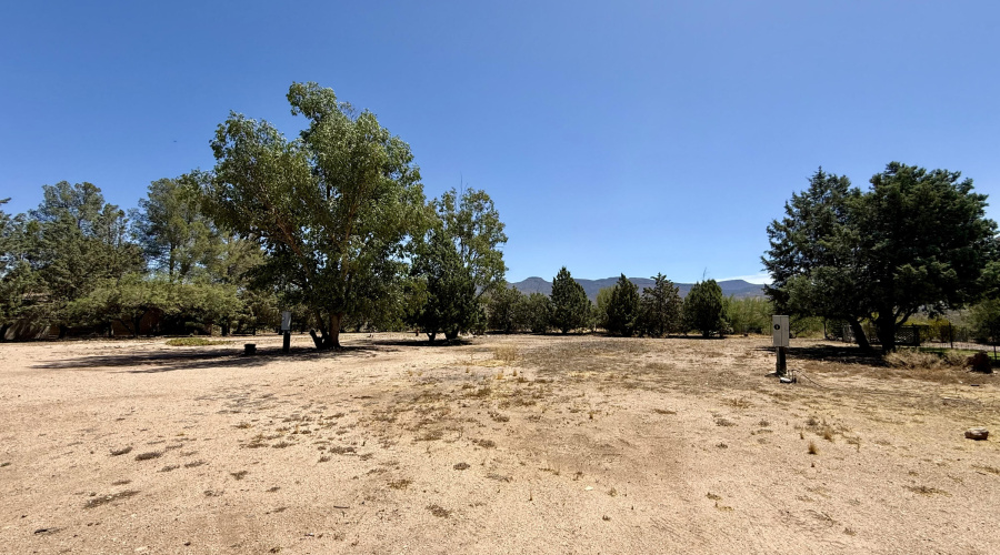 Lot 2 behind cabin