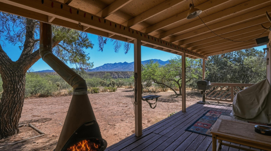 cabin porch