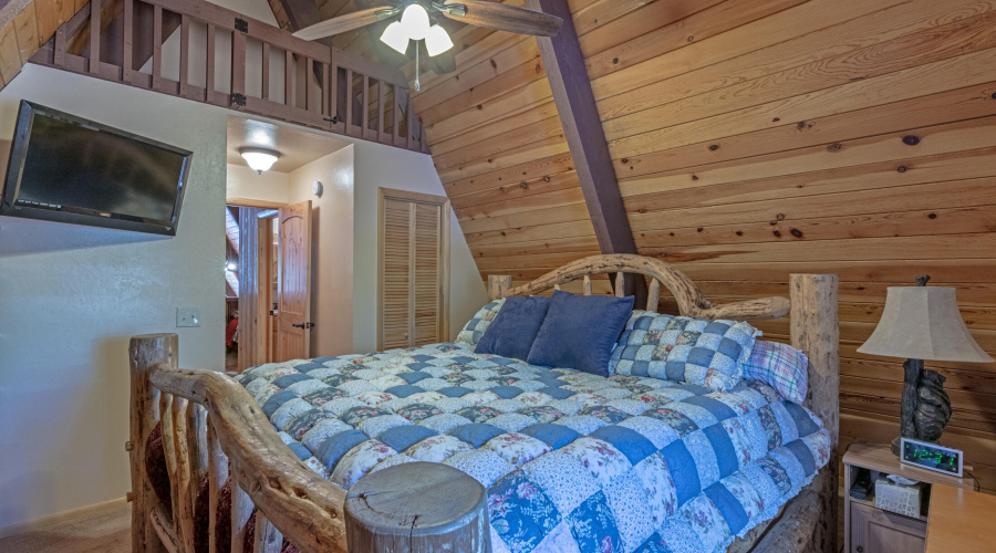 upstairs bedroom