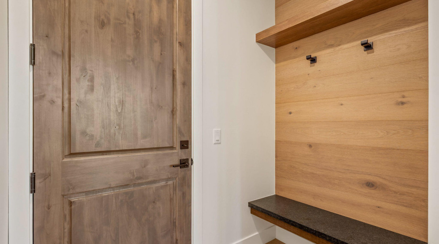 Mud Room off garage