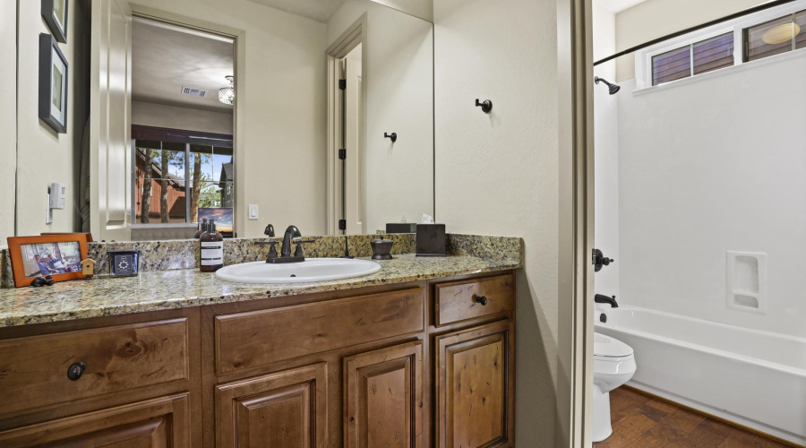 Secondary bathroom