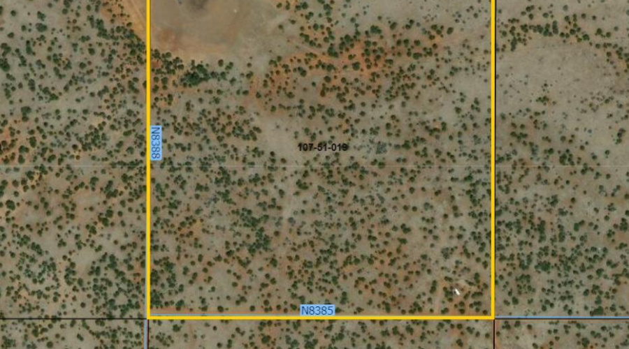 AC GIS satellite map outlined