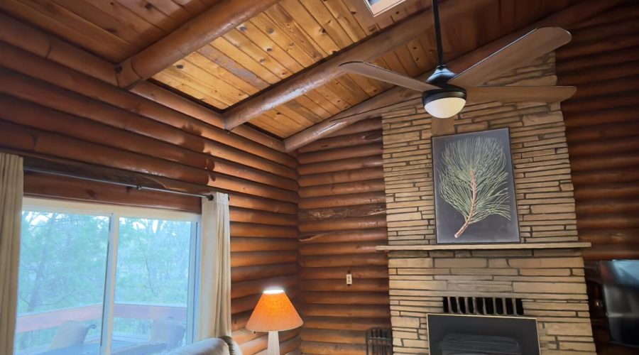 Great room from eating area