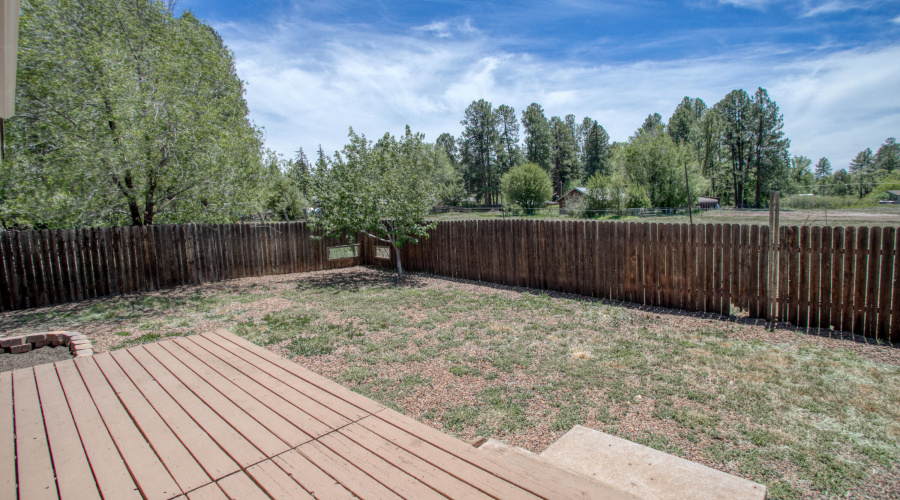 Fenced Yard