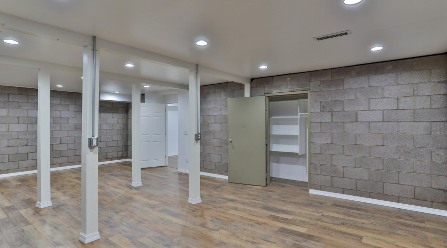 Basement Storage Room