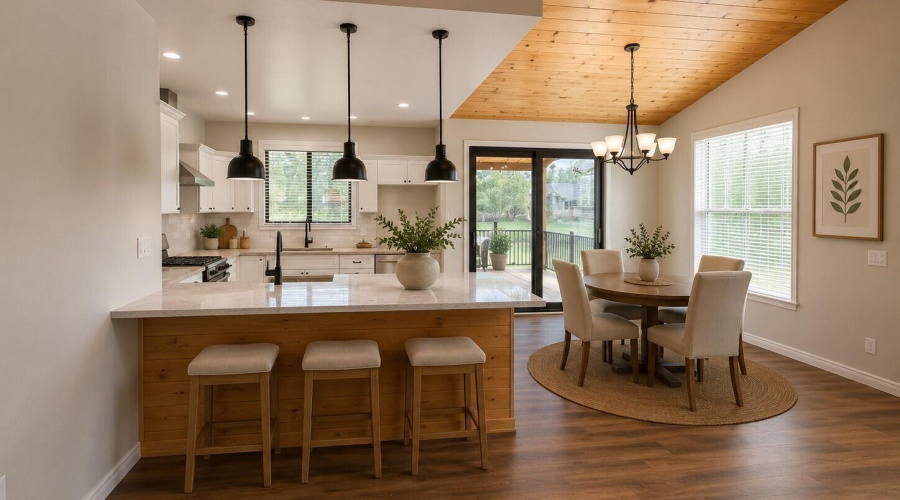 Breakfast Bar & Dining Area