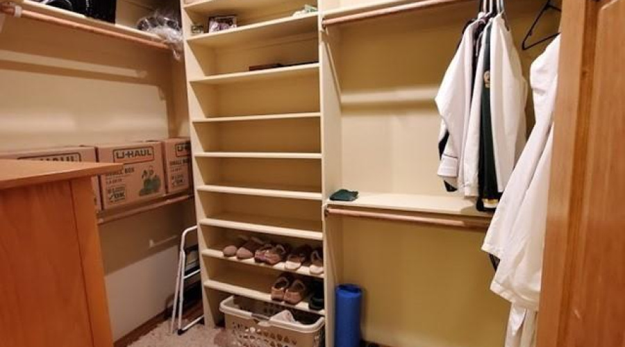 Master Walk-in Closet
