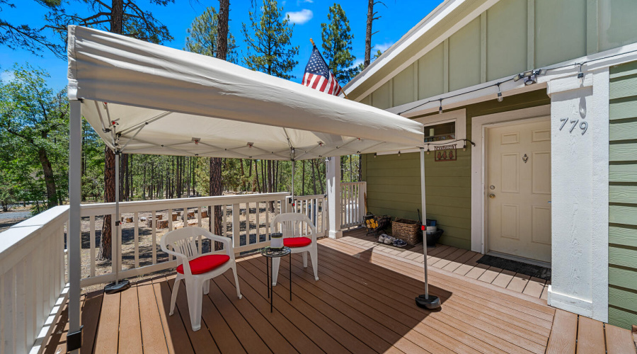 Lots of Outdoor Living Space