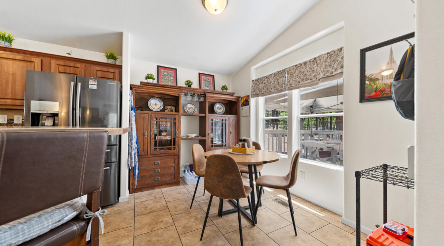 Dining Area and Hutch